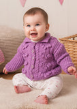 Cardigans in Deramores Baby DK (1017)
