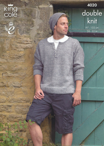 Sweaters, Hat and Boot Toppers in King Cole DK (4020)