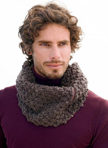 Bergere de France - Men's Snood Kit - Murier