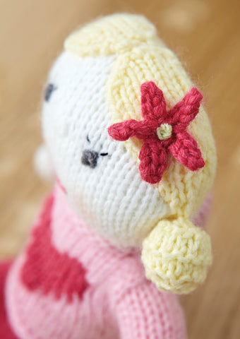 Polly Doll in Deramores Baby DK (1003)