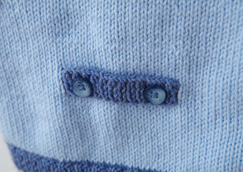 Waistcoat in Deramores Baby DK (1007) Digital Version