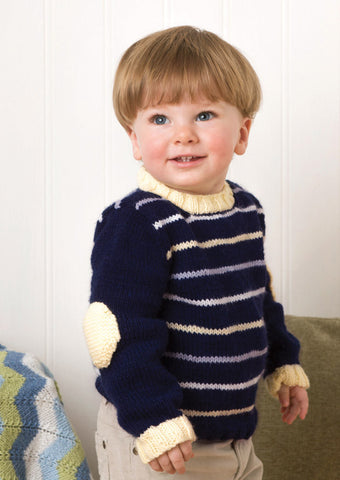 Jumper in Deramores Baby DK (1013)