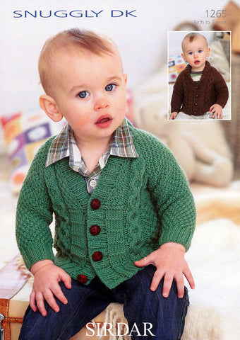 Cardigans in Sirdar Snuggly DK (1265)