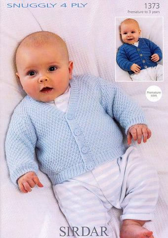 Cardigans in Sirdar Snuggly 4 Ply (1373)