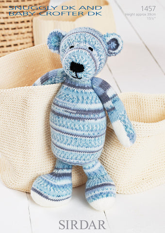 Bear in Sirdar Snuggly DK (1457)