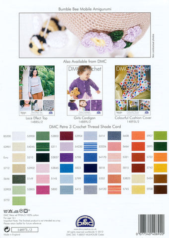 DMC Crochet Bumble Bee Mobile (14897L/2)