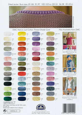 DMC Crochet Fitted Jacket (14925L/2)