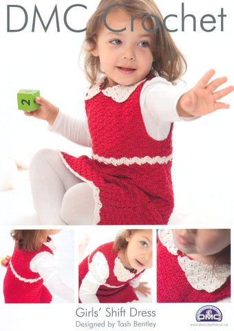 DMC Crochet Girls Shift Dress (14929L/2)