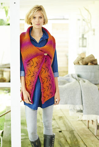 One Piece Waistcoat in Stylecraft Ombre (9220)