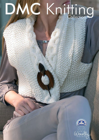 Short Gilet in DMC Woolly (15131L/2)