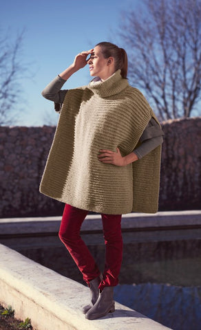 Poncho and Snood in Bergere de France Siberie (705.70)