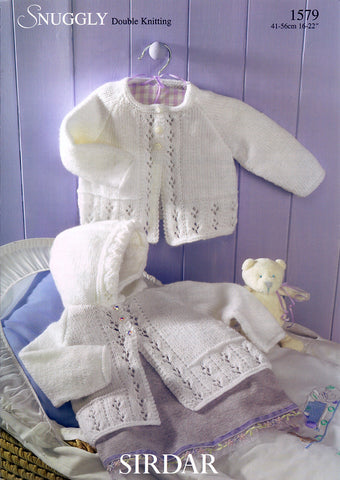 Matinee Coats in Sirdar Snuggly DK (1579)