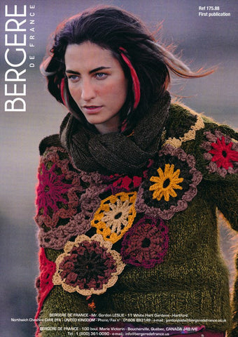 Scarf/Shawl in Bergere de France 4 Ply, DK, Aran and Chunky (175.88)