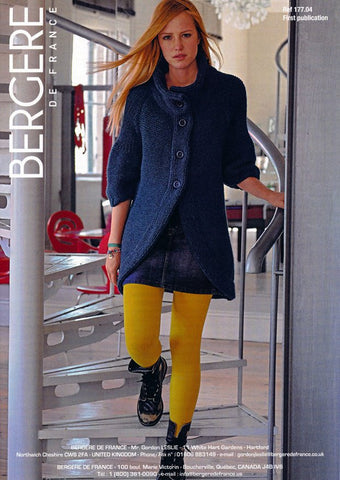 Short Coat in Bergere de France Baltic (177.04)