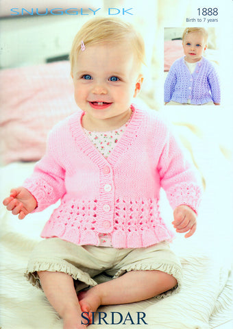 Cardigans in Sirdar Snuggly DK (1888)