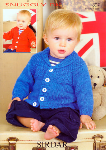 Cardigans in Sirdar Snuggly DK (1897)