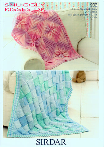 Blankets in Sirdar Snuggly Kisses DK (1903)