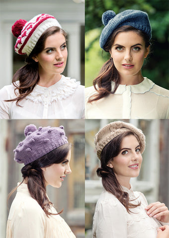 Berets in Deramores Vintage Chunky (2011)