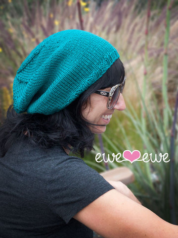 Surfer Slouch Hat in Ewe Wooly Worsted (220)