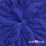 Casual Cable Slouch Hat in Ewe Wooly Worsted (222)