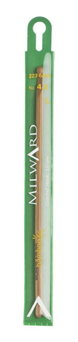 Milward Crochet Hook (Bamboo) - 15cm