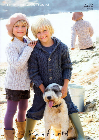 Jacket & Hoodie in Hayfield Bonus Aran (2332)