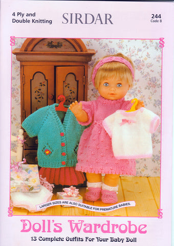 Dolls Wardrobe by Sirdar (244B)