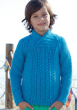 Boys Cable Sweaters in Sirdar Supersoft Aran (2454)