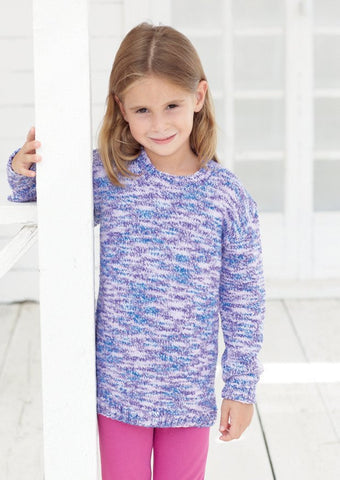 Children's Sweaters in Sirdar Snuggly Jolly (2458)