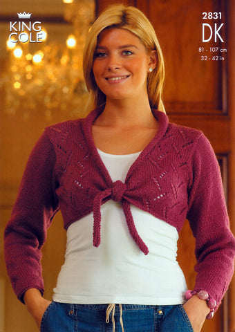 Shrugs in King Cole Merino Blend DK (2831)