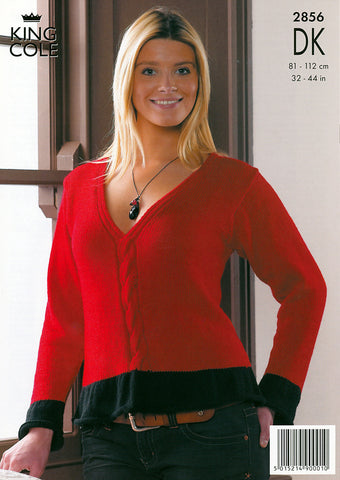 Sweaters in King Cole Smooth DK (2856)