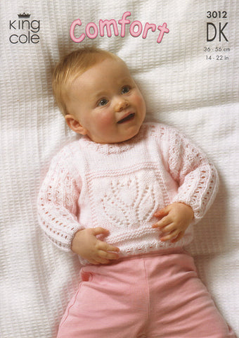 Sweaters and Blanket in King Cole Comfort DK (3012)