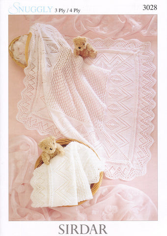 Shawls in Sirdar Snuggly 3 Ply and 4 Ply (3028)