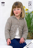 Cardigan and Sweater in King Cole Smooth DK (3033)