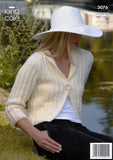 Cardigan and Bolero Knitted in King Cole Fashion Aran (3076)