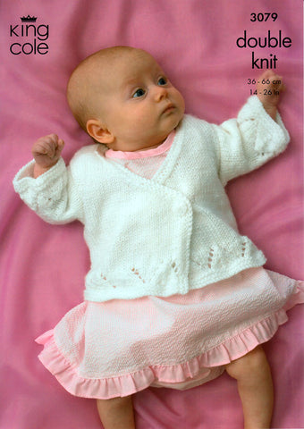 Jacket, Cardigan and Slipover in King Cole DK (3079)