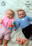 Coat, Cardigan & Jacket in King Cole Baby DK (3095)