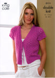 Bolero & Cardigan in King Cole Smooth DK (3111)