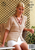 Cardigan and Top in King Cole Bamboo Cotton DK (3164)
