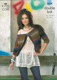 Cardigan and Top in King Cole Riot DK (3214)