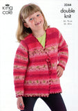 Cardigans in King Cole Splash DK (3244)