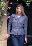 Cardigan & Sweater in King Cole 4 Ply (3418)