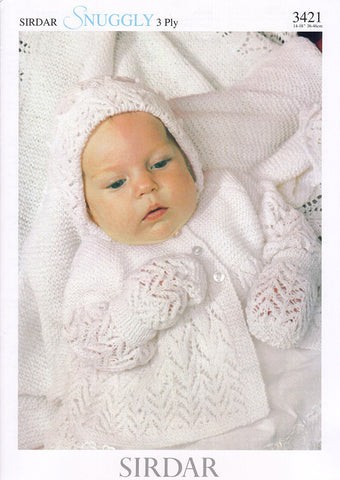 Layette in Sirdar Snuggly 3 Ply (3421)