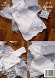 Christening Set in King Cole Comfort DK (3536)
