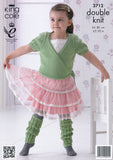 Ballet Cardigan and Leg Warmers in King Cole DK (3712)