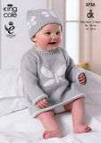 Baby Set in King Cole Comfort Baby DK (3735)