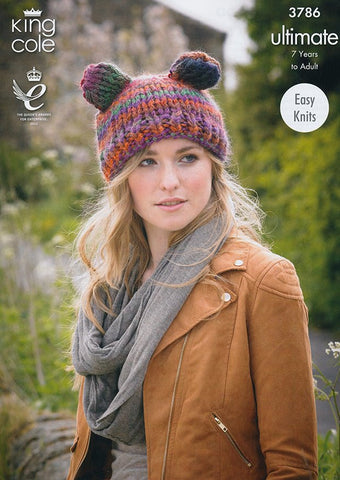 Hats and Snood In King Cole Ultimate (3786)