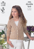 Cardigans in King Cole Giza Cotton DK (3902)