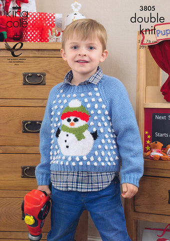 Sweaters In King Cole Pricewise DK (3805)