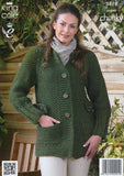 Coat and Tunic in King Cole Super Chunky (3818)